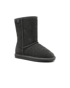 Кожаные зимние ботинки Wallaby lo, черный Emu australia