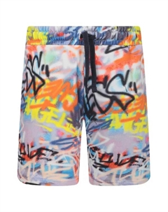 Шорты свободного кроя, мультиколор Guess