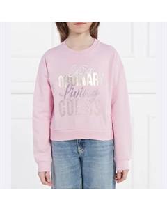 Толстовка обычного кроя, розовый Guess