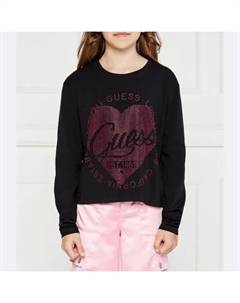 Блузка стандартного кроя, черный Guess