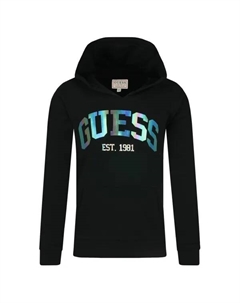 Толстовка свободного кроя, черный Guess
