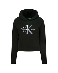 Укороченная толстовка, черный Calvin klein