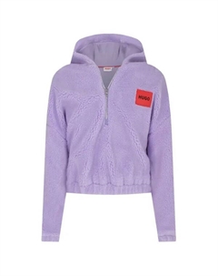 Толстовка обычного кроя, фиолетовый Hugo