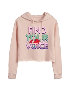 Укороченное худи Disney's The Little Mermaid Your Voice для юниоров Licensed character