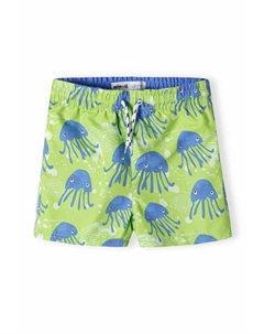 Шорты для плавания ALL OVER PRINT, цвет green blue Minoti