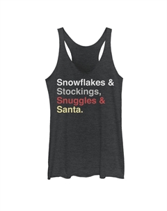 Модные рождественские чулки со снежинками для юниоров, облегающие майку Санта-Клауса Unbranded