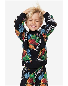 Толстовка с принтом, черный H&m