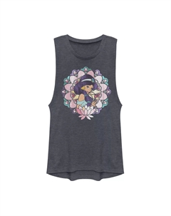 Майка для мышц «Лотос» из витражного стекла «Аладдин Жасмин» для юниоров Диснея Licensed character