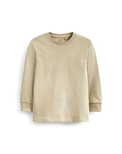Топ с длинными рукавами COSY 3-16YRS, бежевый Next