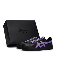 Кеды, JAPAN S Скейтборд Обувь унисекс Низкий Верх Фиолетовый Asics