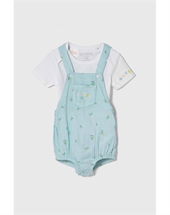 Детский хлопковый костюмчик, белый Guess