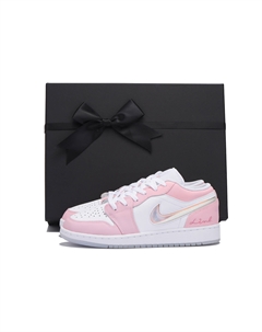 Кроссовки Air 1 Kids' Basketball Shoes Grade School, розовый Jordan