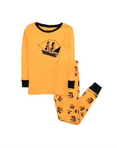 Детская хлопковая пижама из двух предметов Pirate Leveret
