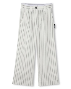 Брюки в полоску, белый Dkny kids