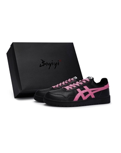 Кеды, JAPAN S Скейтборд обувь унисекс низкий верх розово-красный Asics