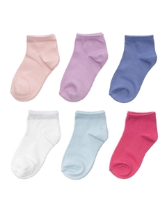 Набор из 6 супермягких носков для девочек 4–16 лет, мультиколор So