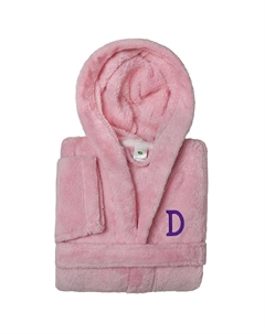 Linum Домашний текстиль Персонализированный детский халат Linum SUPER PLUSH с двойным начесом и капюшоном, D Linum home textiles