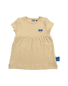 Трикотажное платье с заниженной талией, коричневый Zero2three