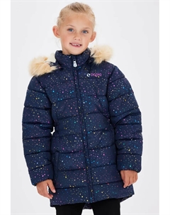 Стеганая куртка "Астрид" со съемным капюшоном, синий Zigzag