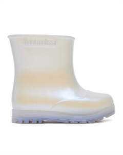 Резиновые сапоги Mini Welly Bb, серебро Melissa