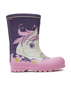 Резиновые сапоги Jolly Print, фиолетовый Viking