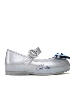 Полуботинки Mini Sweet Love + Disn, серебро Melissa