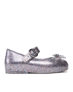 Полуботинки Mini Sweet Love Bb, серебро Melissa