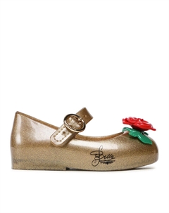 Полуботинки Mini Sweet Love+Disney 33447, золотой Melissa