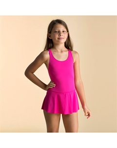 Цельный купальник с юбкой для девочек Vega Omi Pink Nabaiji