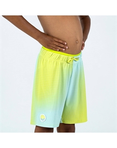 Шорты для плавания для мальчиков, длина 100 мм, желтый KMO Nabaiji