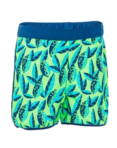 Шорты для плавания для малышей/детей - зеленый с принтом Nabaiji