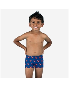 Шорты для плавания для малышей/детей - Синий крабовый принт Nabaiji