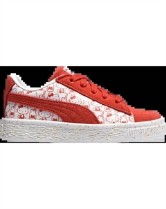 Кроссовки Hello Kitty x Suede Classic Infant Bright Red, красный Puma