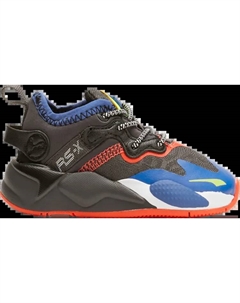 Кроссовки RS-X Infant T3CH - Asphalt Red Blast, серый Puma