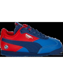 Кроссовки BMW Motorsport x Roma Via Infant Strong Blue Fiery Red, синий Puma