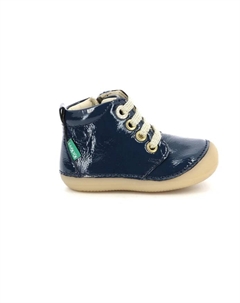 Сапоги, синий Kickers