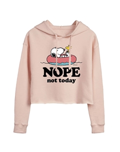 Укороченное худи с рисунком Peanuts Juniors "Nope Not Today" Licensed character