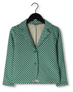 Жаккардовый вязаный блейзер в клетку, мультиколор Modström