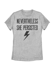 Футболка с рисунком «Тем не менее, она упорствовала» для юниоров Unbranded