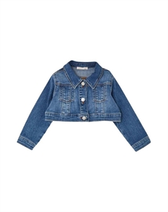 Укороченная джинсовая куртка, синий Liu jo