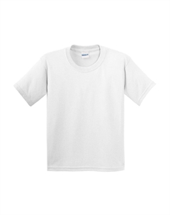 Мягкая футболка в стиле, белый Gildan