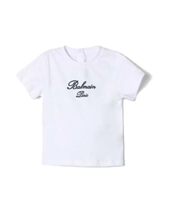 Футболка Поло ss24, белый Balmain