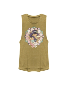 Майка для мышц «Лотос» из витражного стекла «Аладдин Жасмин» для юниоров Диснея Licensed character