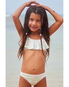 Купальник-двойка для мальчика HIBILINE FLUTTE, зеленый Roxy