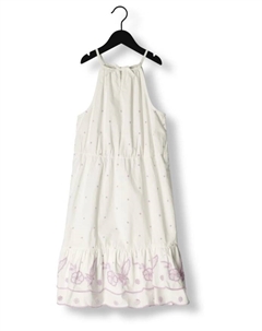 Платье Broderie Anglaise с оборками по подолу, белый Scotch&soda