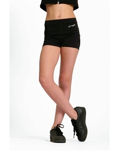 Черные шорты из джерси для девочек, черный Pineapple