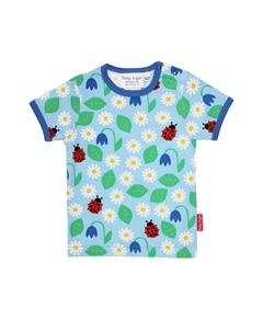 Футболка mit Marienkäfer Print, синий Toby tiger