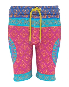 Уникальные спортивные шорты с художественным рисунком, мультиколор Carlo colucci