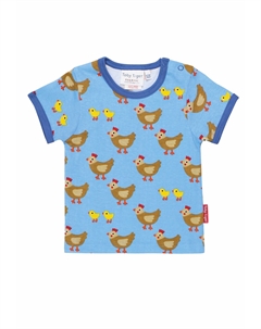 Футболка mit Hühner Print, синий Toby tiger