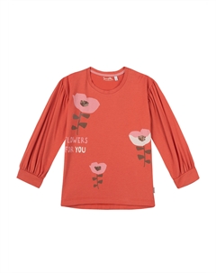 Лонгслив Langarmshirt, оранжевый Sanetta